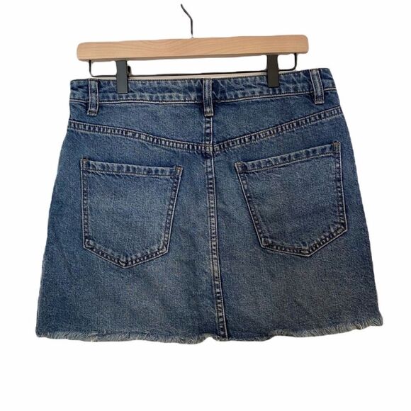 Free People We The Free Zip It Up Denim Mi… - Picture 2 of 6